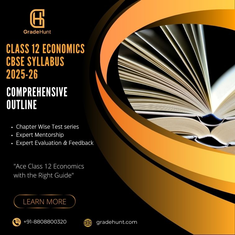 Class 12 Economics CBSE Syllabus 2025-26: Comprehensive Outline