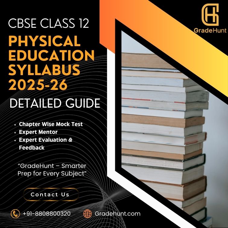 CBSE Class 12 Physical Education Syllabus 2025-26: Detailed Guide