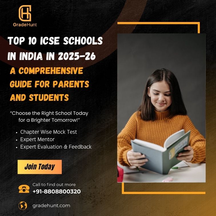 Top 10 ICSE Schools in India in 2025-26: A Comprehensive Guide for Parents and Students