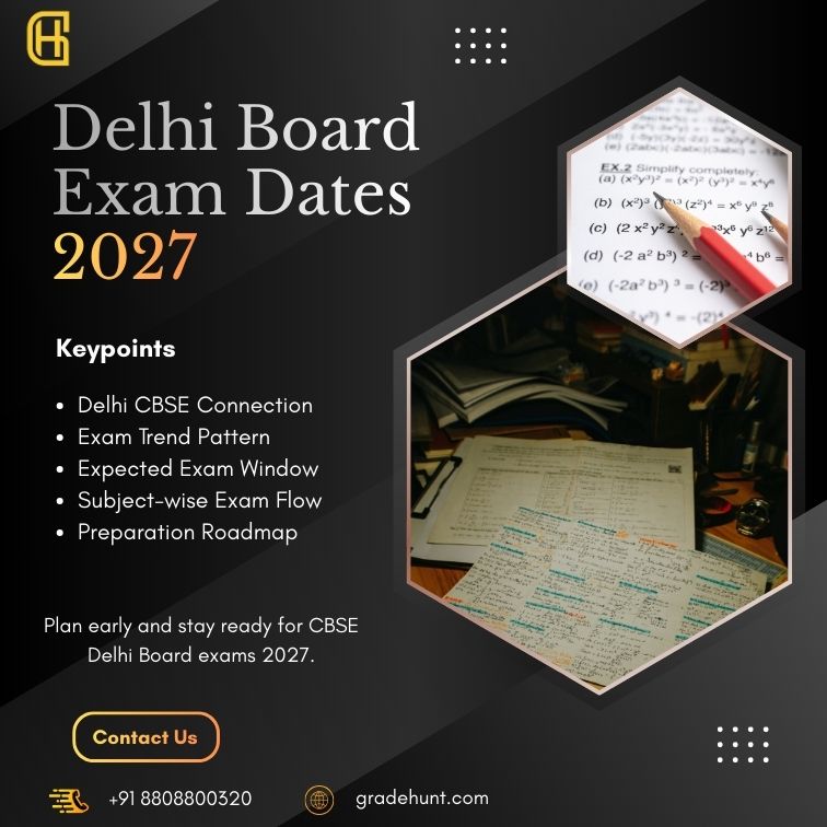 Delhi Board Exam Dates 2027