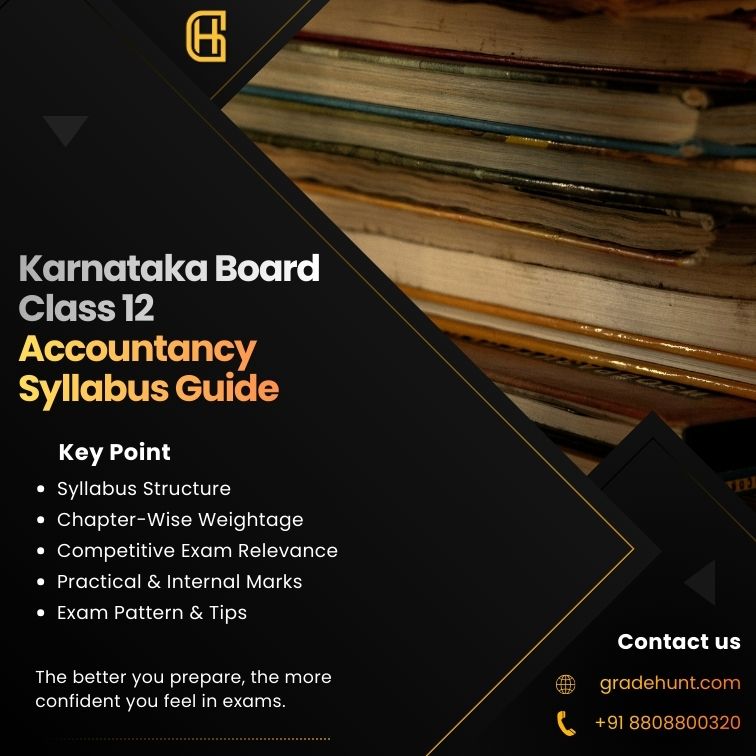Karnataka Board Class 12 Accountancy Syllabus Guide (II PUC): Detailed Sections, Weightage & Preparation Strategy