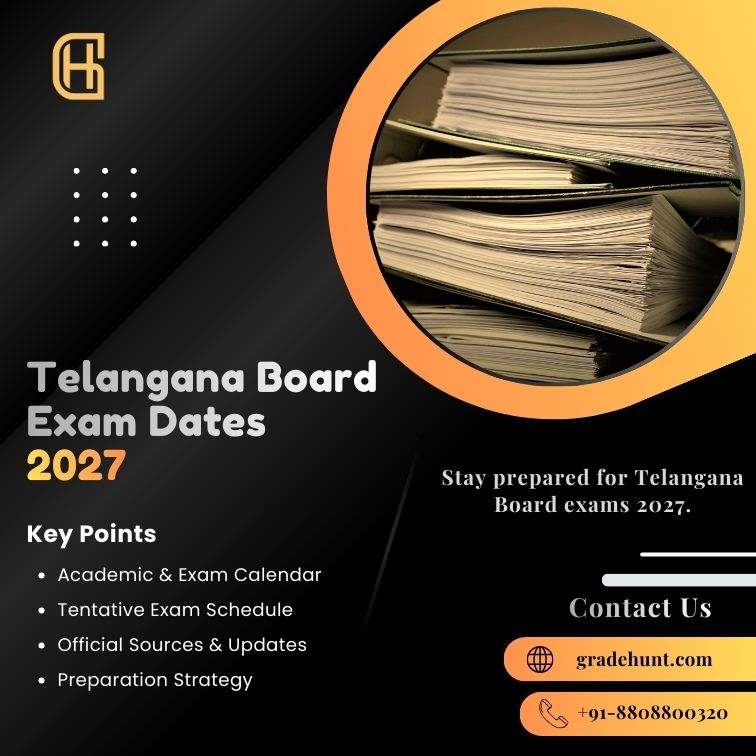 Telangana Board Exam Dates 2027