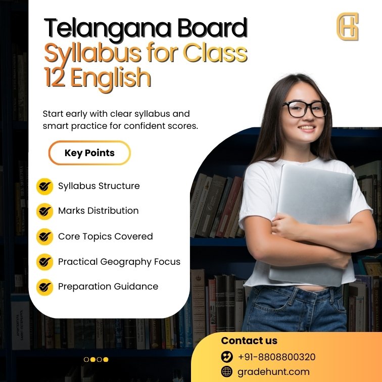 Telangana Board Syllabus for Class 12 English: Master Communication for Academic & Professional Success